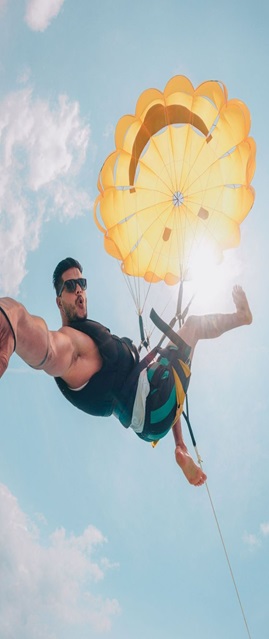 Parasailing Selfie